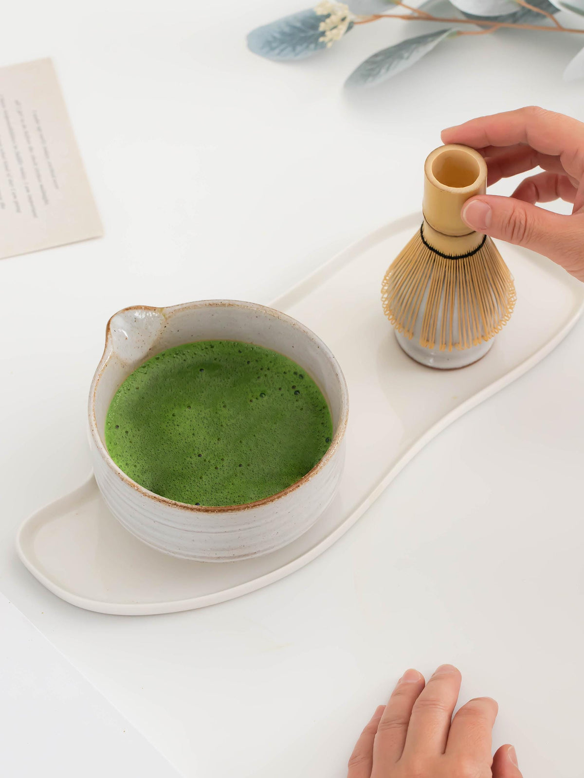 Speckled Matcha Bowl Set product photo 3