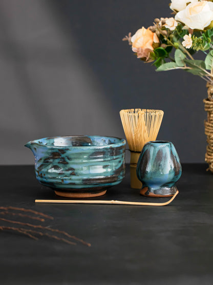 Natural Green Matcha Bowl Set product photo 1