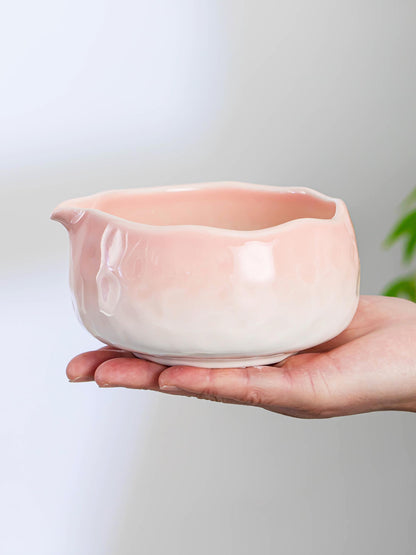 Pink White Gradient Matcha Bowl Set product photo 2