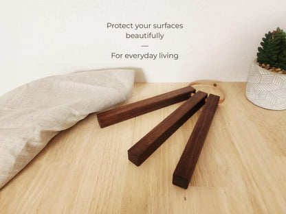 Expandable Wood Trivet product photo 1