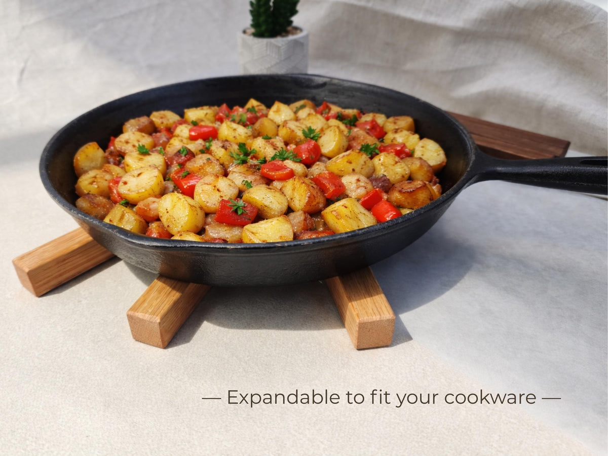 Expandable Wood Trivet product photo 3