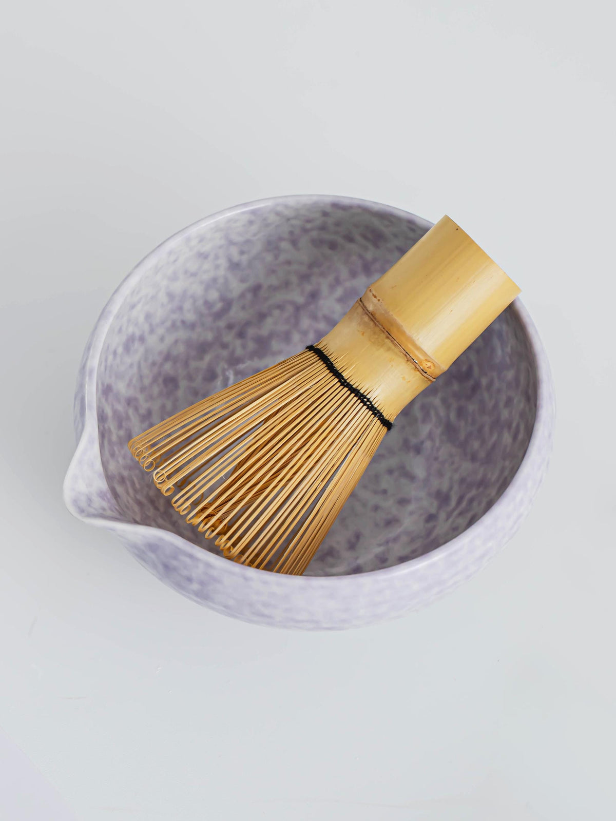 Purple Speckled Matcha Bowl Set product photo 4