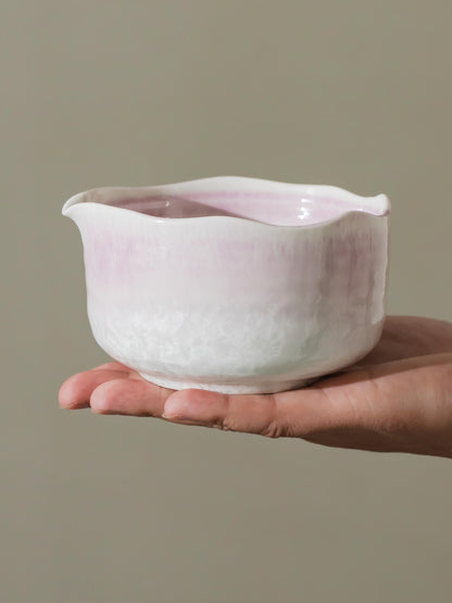 Purple & White Gradient Matcha Bowl Set product photo 3