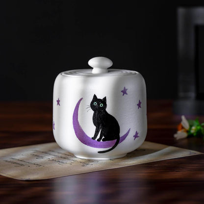 Black Cat Cat Memorial Urn product photo 8