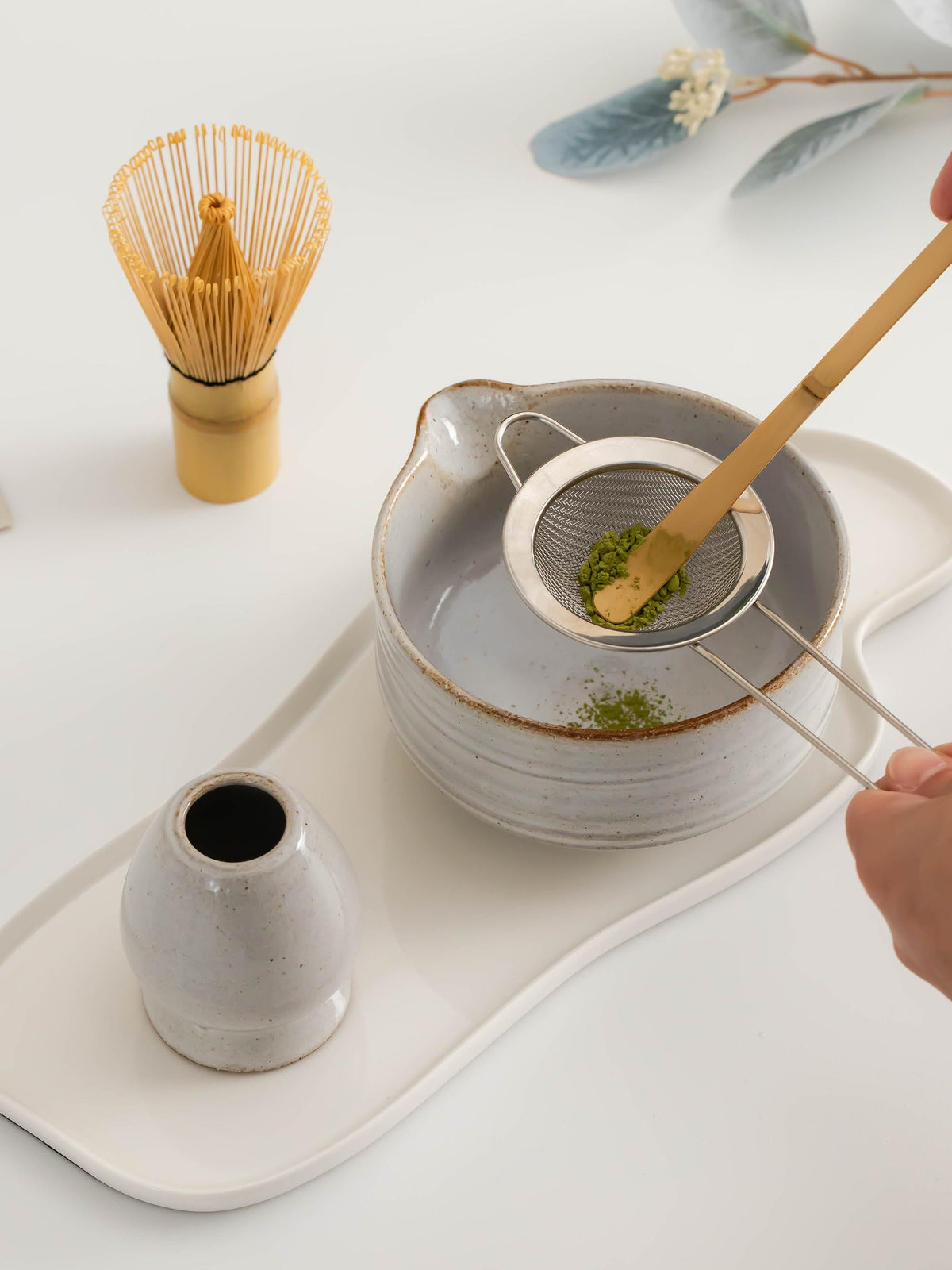 Speckled Matcha Bowl Set product photo 2