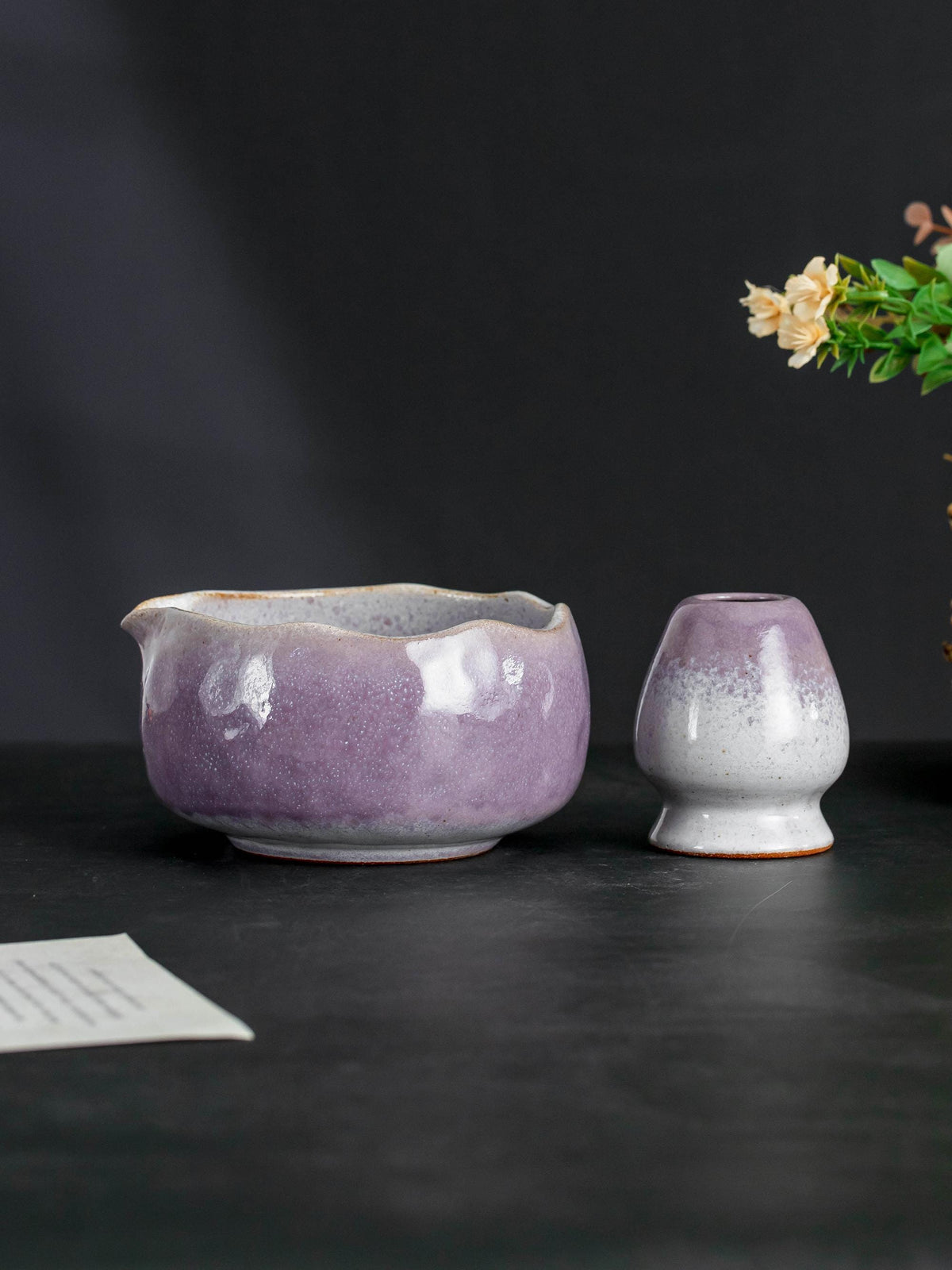Lavender Matcha Bowl Set product photo 6