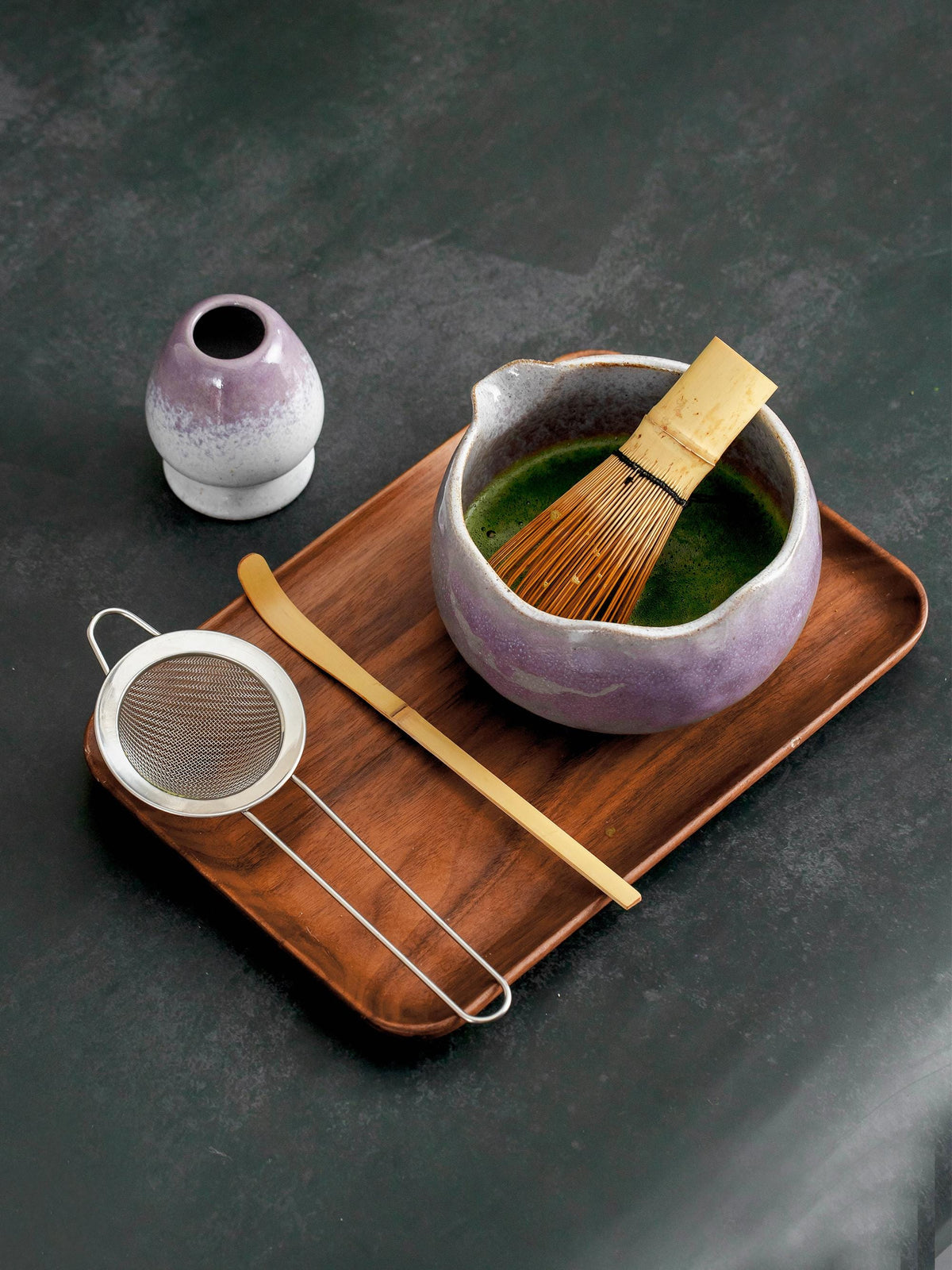 Lavender Matcha Bowl Set product photo 3