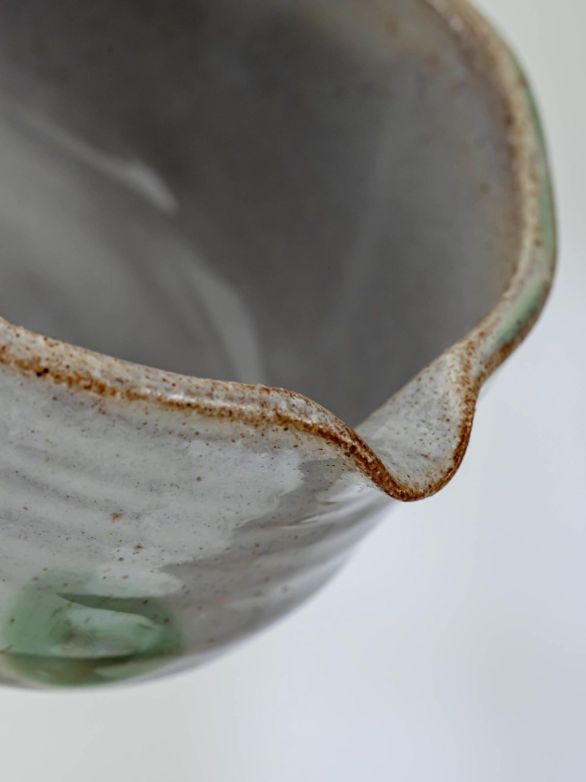 Artisanal Natural Green Glazing Matcha Bowl Set product photo 3
