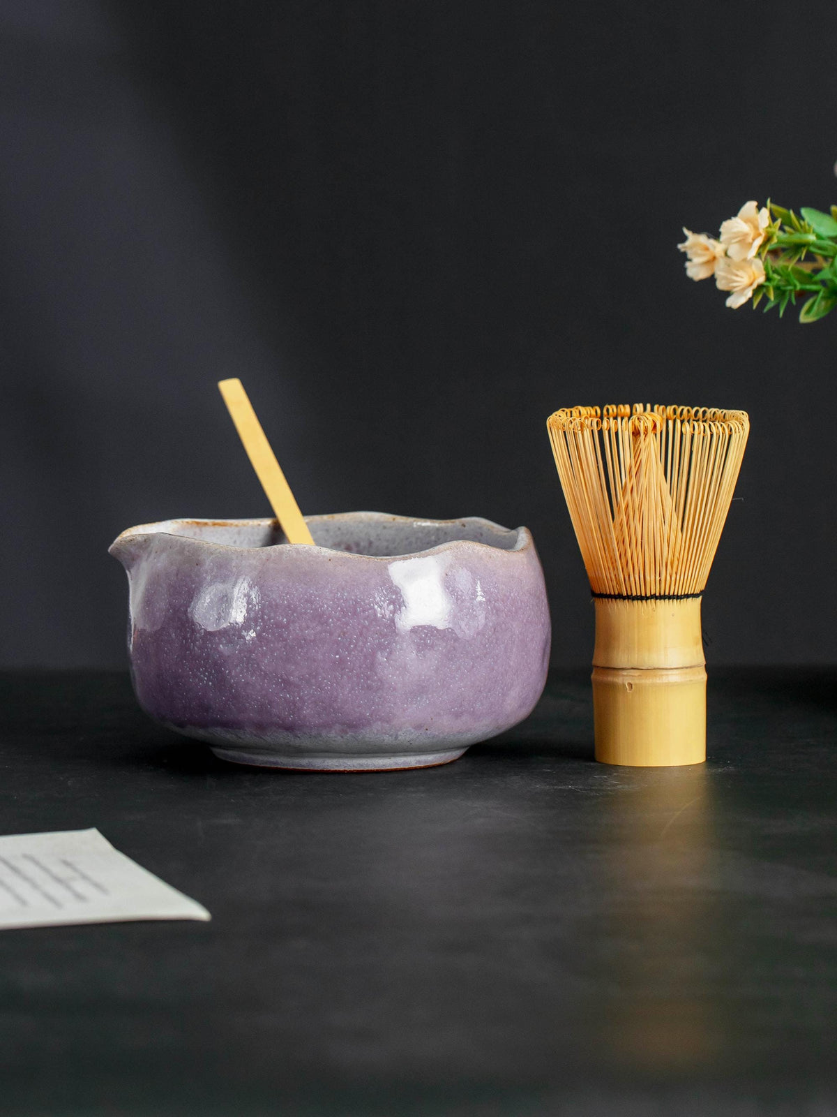 Lavender Matcha Bowl Set product photo 5