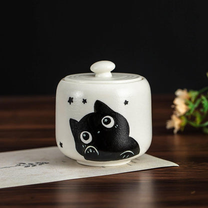 Black Cat Memorial Urn product photo 7