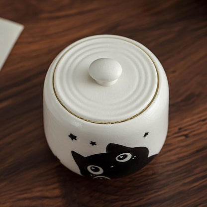 Black Cat Memorial Urn product photo 3