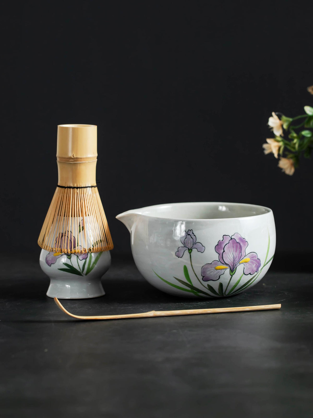 Purple Swallowtail Matcha Set Of 4 product photo 4