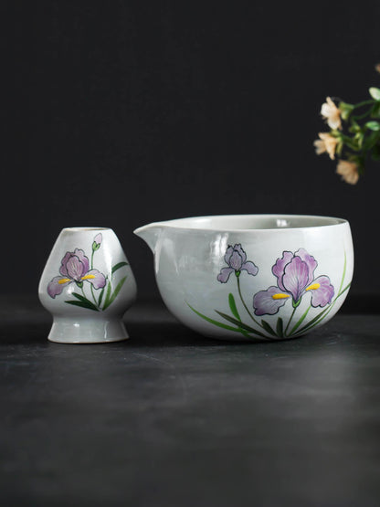 Purple Swallowtail Matcha Set Of 4 product photo 2
