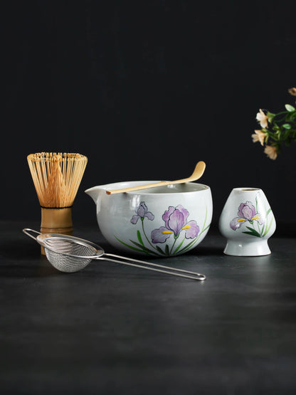 Purple Swallowtail Matcha Set Of 4 product photo 3