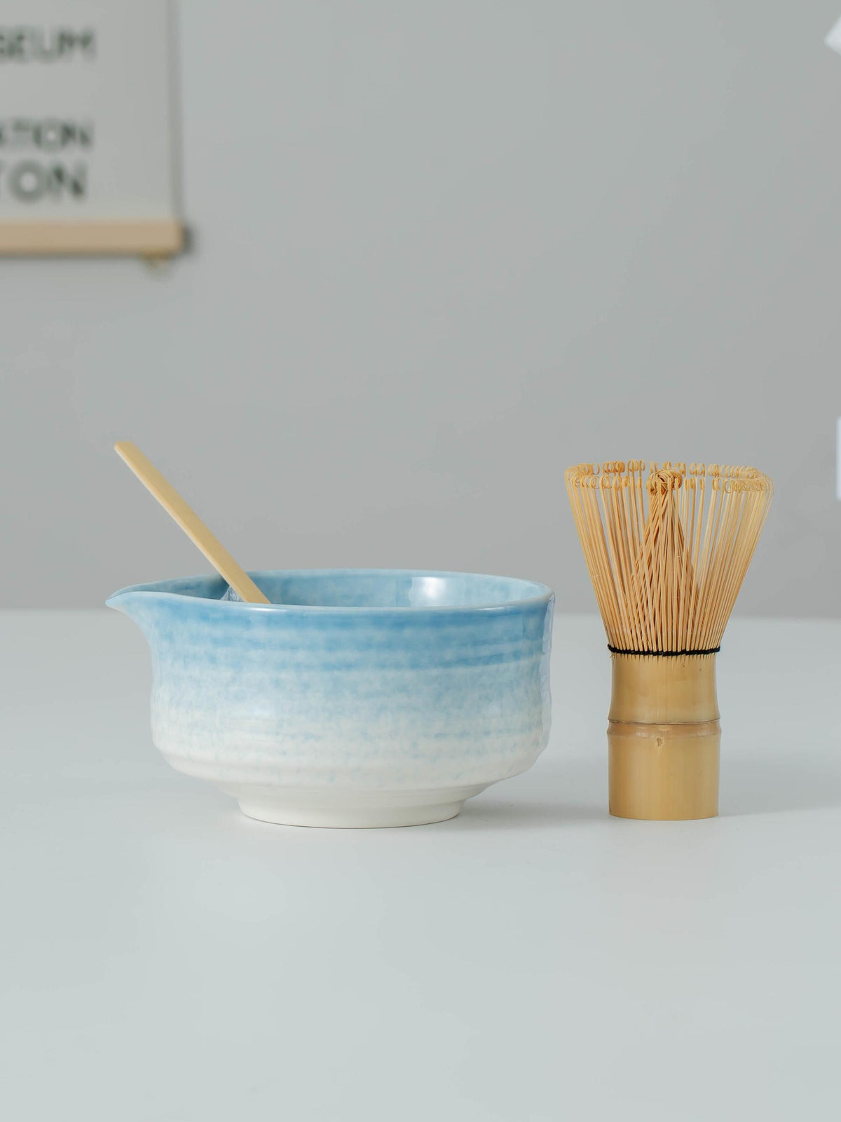 Blue Ombre Matcha Bowl Set product photo 8