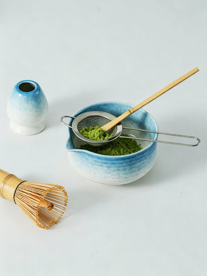 Blue Ombre Matcha Bowl Set product photo 3
