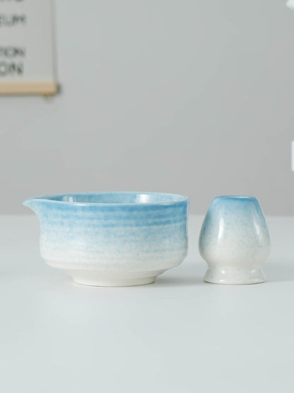 Blue Ombre Matcha Bowl Set product photo 2