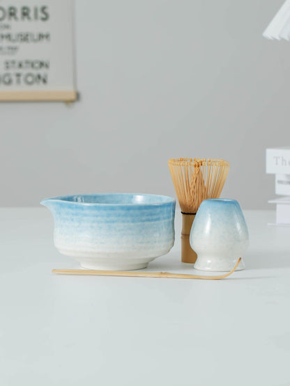 Blue Ombre Matcha Bowl Set product photo 1