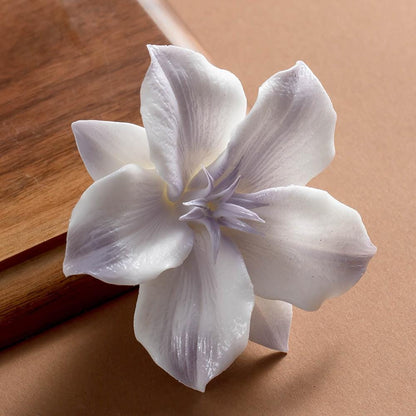 Purple Lily Ceramic Incense Holder product photo 2