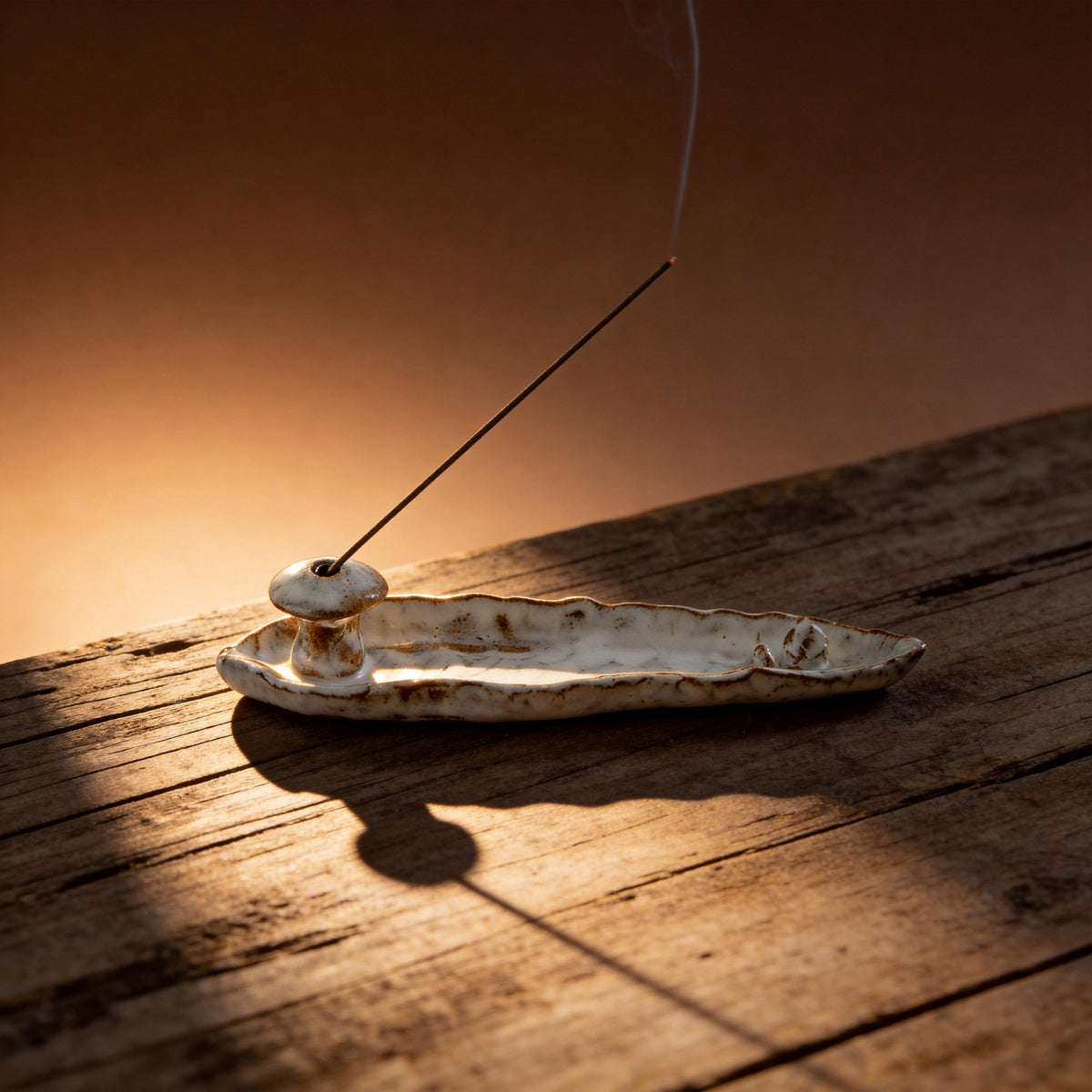 Ceramic Mushroom Incense Holder product photo 2