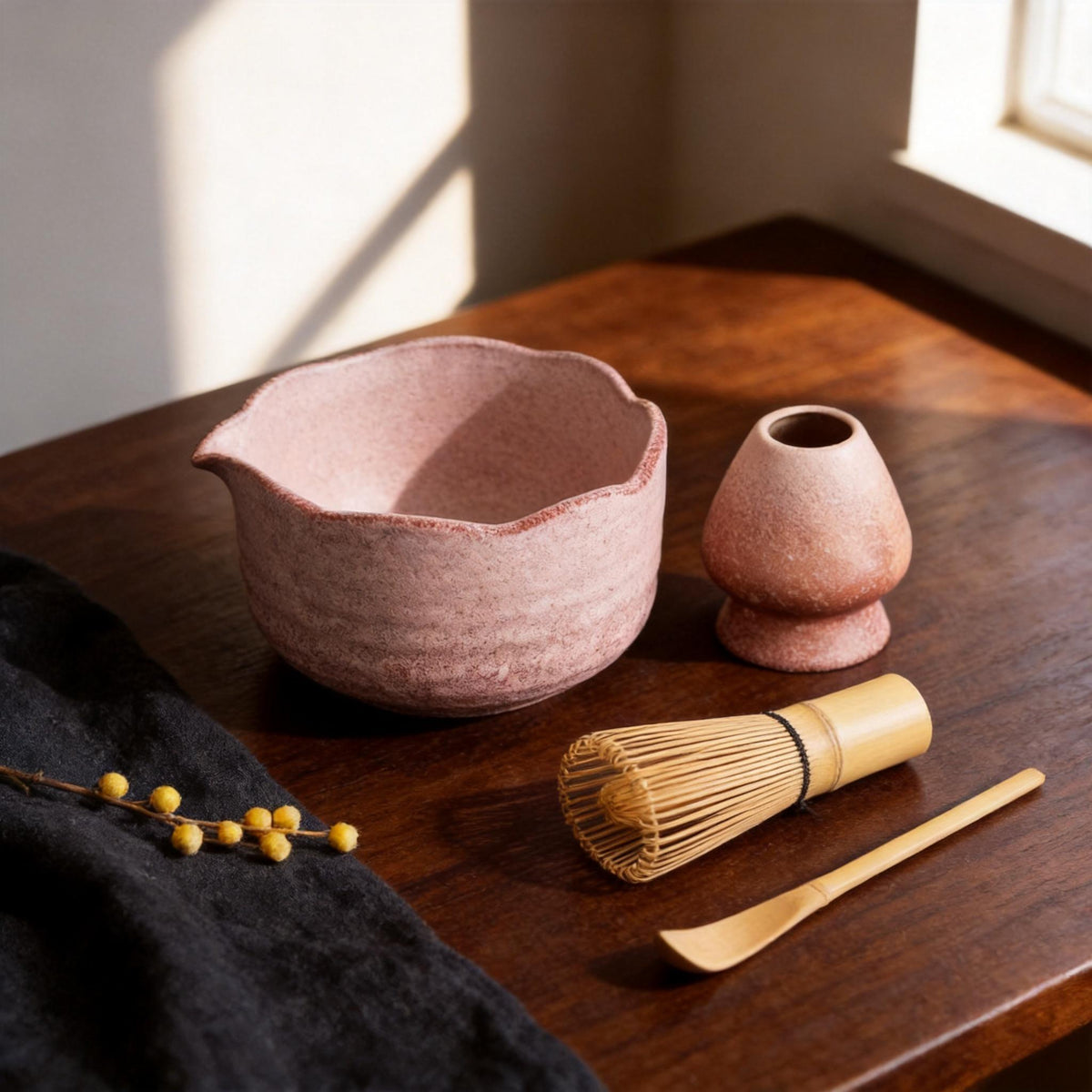 Pink Matcha Bowl Set product photo 6
