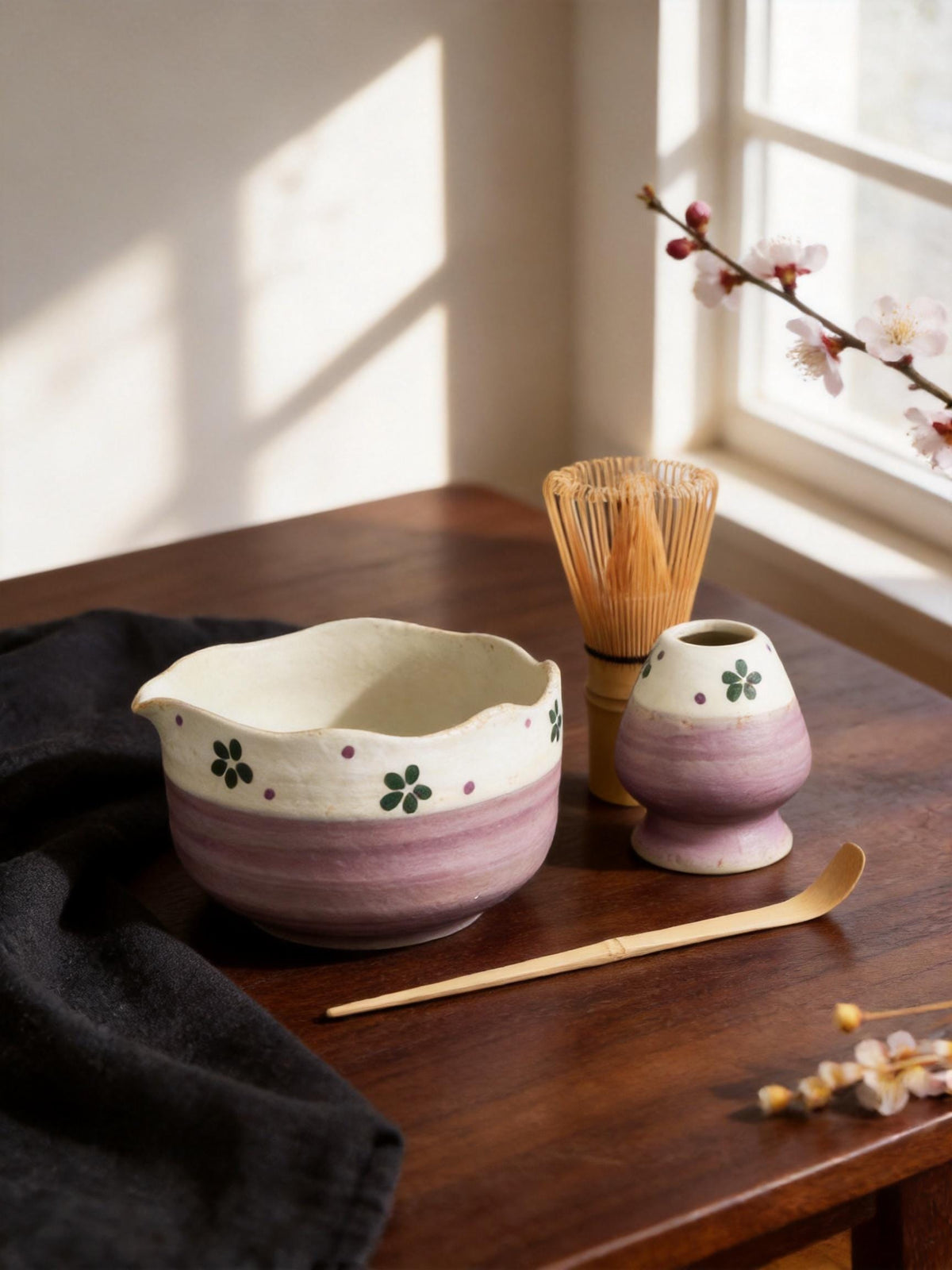 Cherry Blossom Matcha Set Of 4 product photo 2