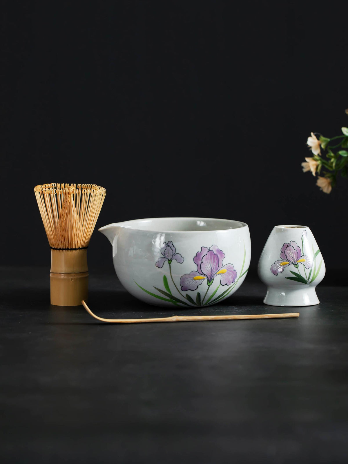 Purple Swallowtail Matcha Set Of 4 product photo 6