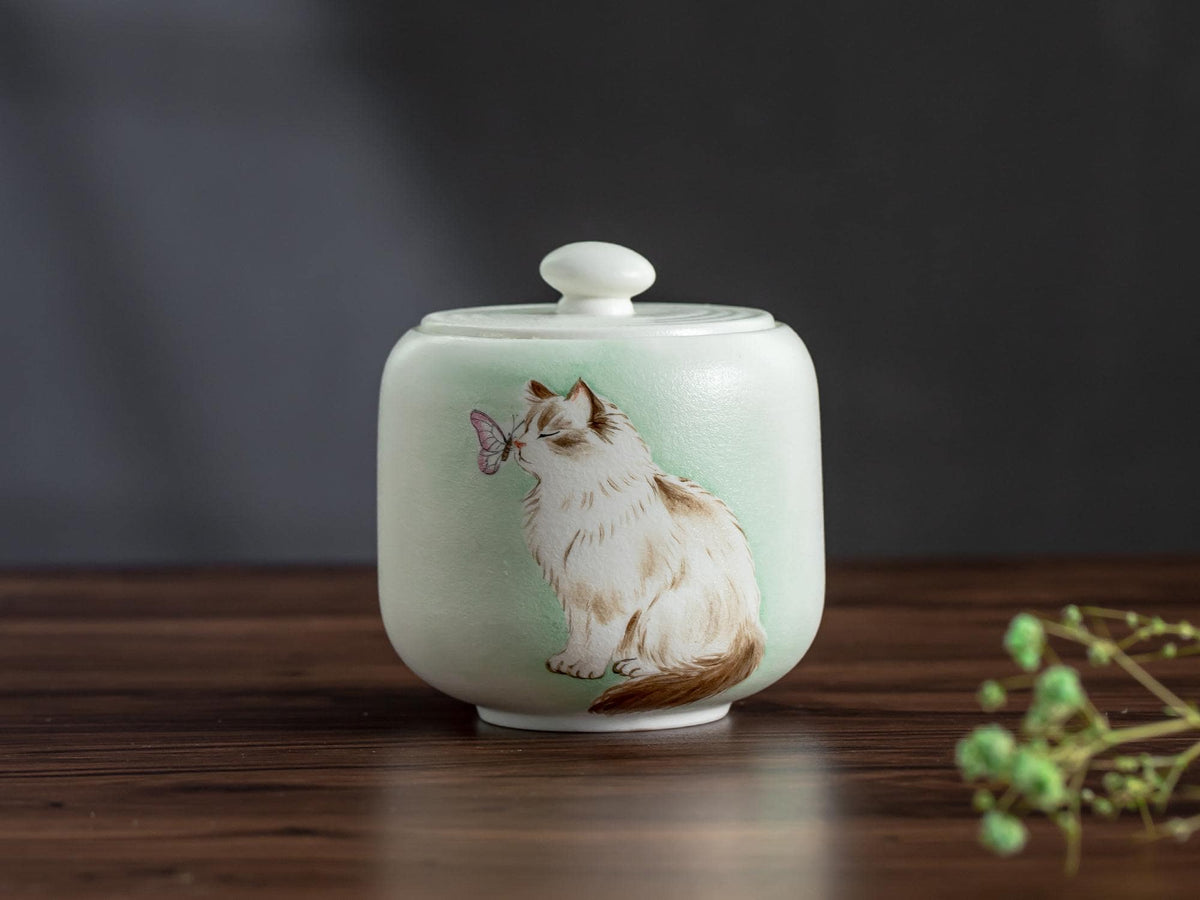 Butterfly Cat Memorial Urn product photo 6