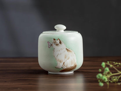 Butterfly Cat Memorial Urn product photo 6