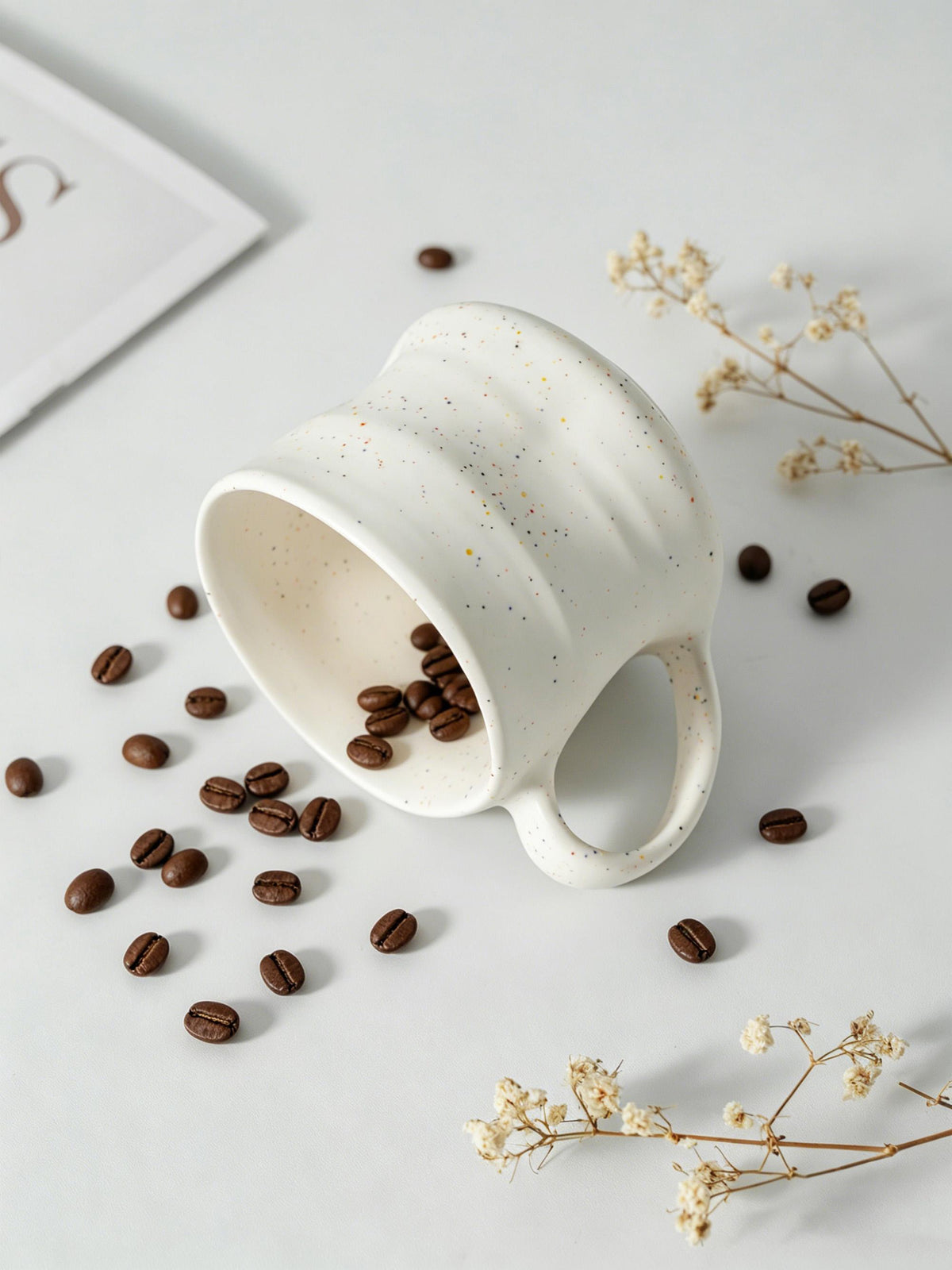 Fun Colorful Speckles Wabi Sabi Unique Minimalist Cozy Gifts Lovers Tea Set product photo 4