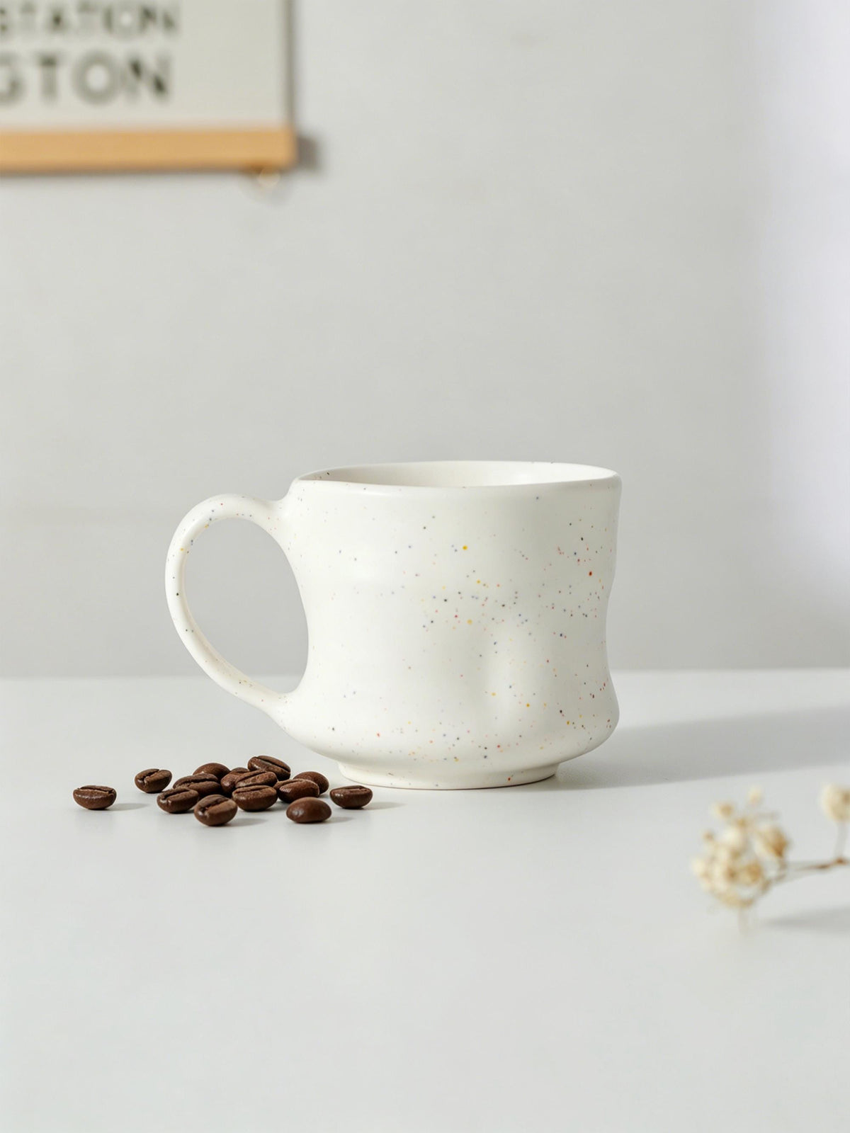 Fun Colorful Speckles Wabi Sabi Unique Minimalist Cozy Gifts Lovers Tea Set product photo 1