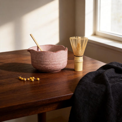 Pink Matcha Bowl Set product photo 4