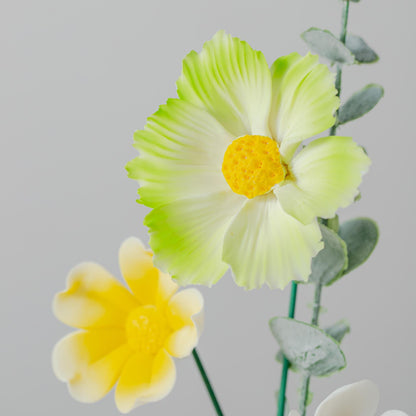 Handmade Ceramic Flower Stems with Vase product photo 7