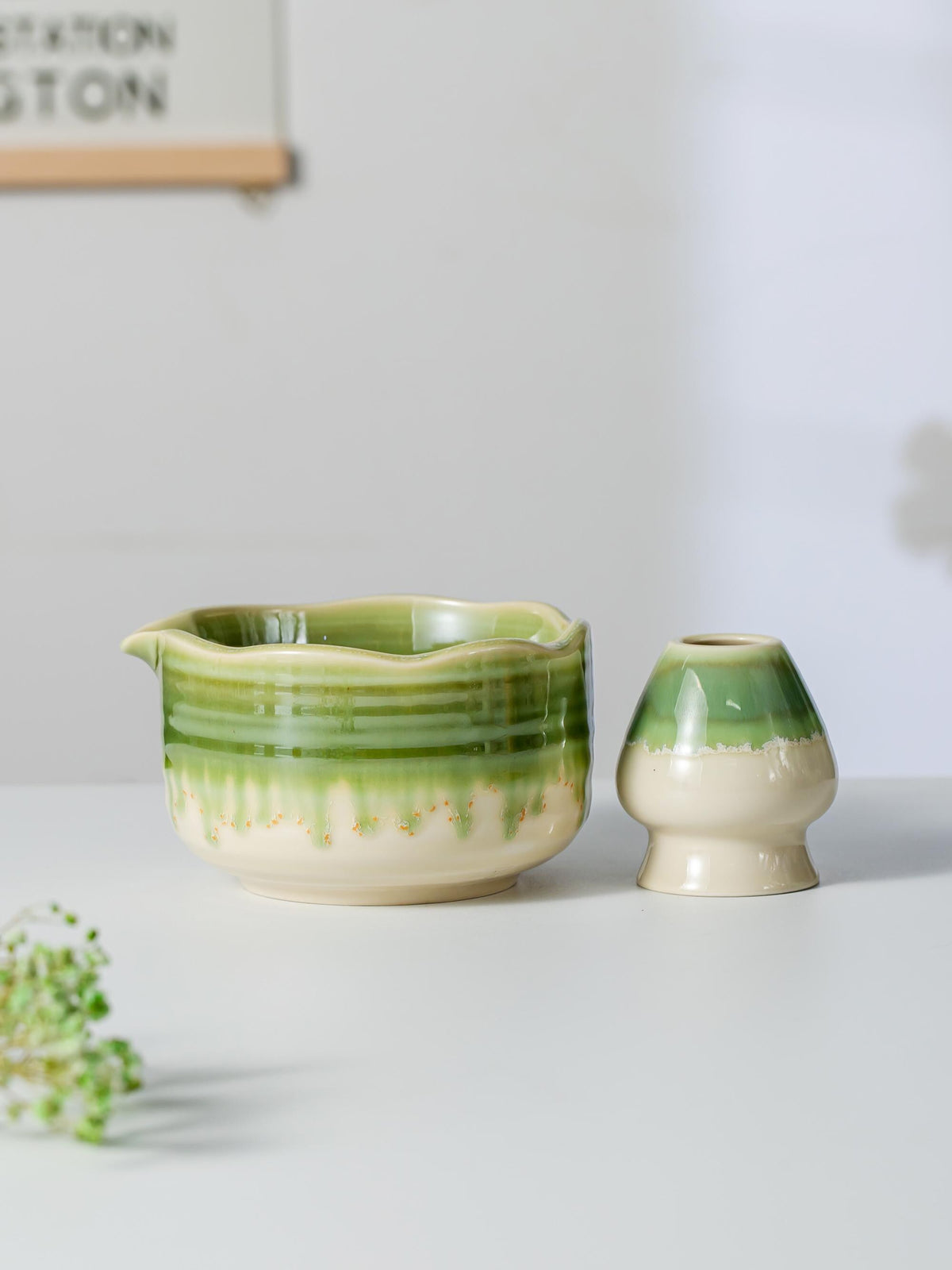 Sage Green Matcha Bowl Set product photo 6