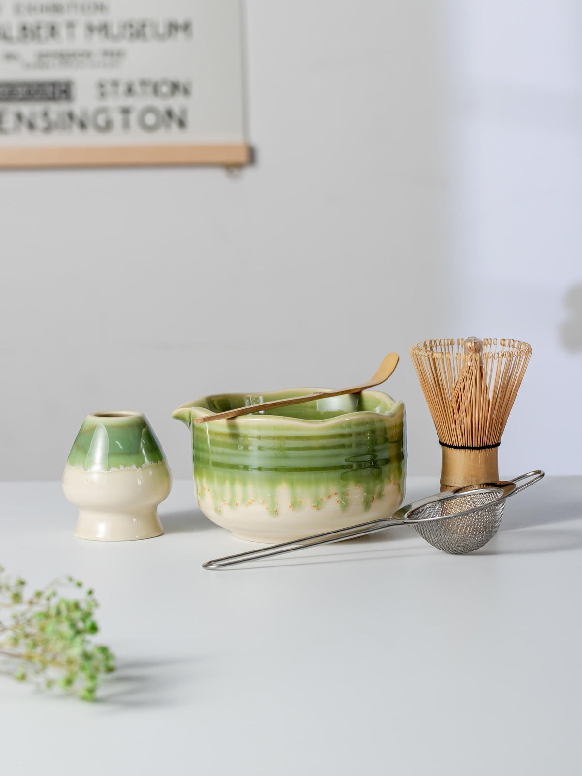 Sage Green Matcha Bowl Set product photo 8