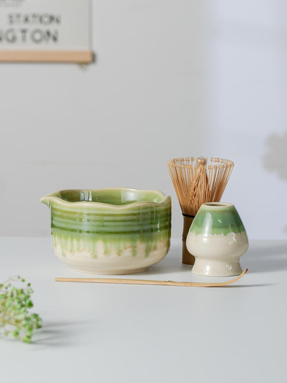 Sage Green Matcha Bowl Set product photo 1