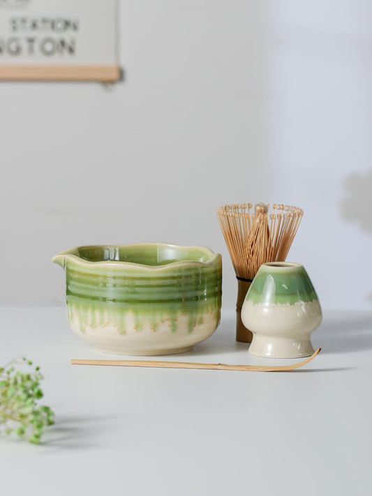 Sage Green Matcha Bowl Set product photo 1