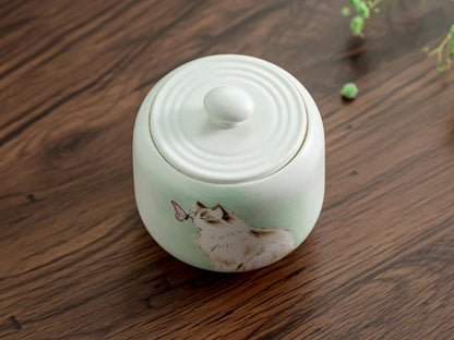Butterfly Cat Memorial Urn product photo 2