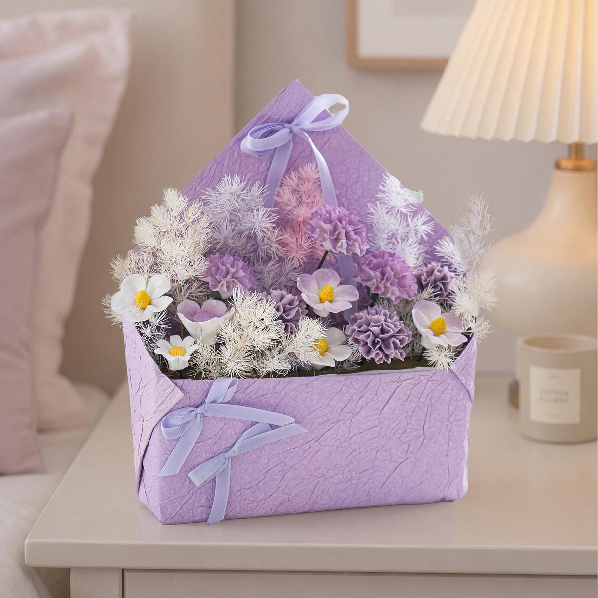 Handmade Ceramic Flower Envelope Bouquet product photo 6