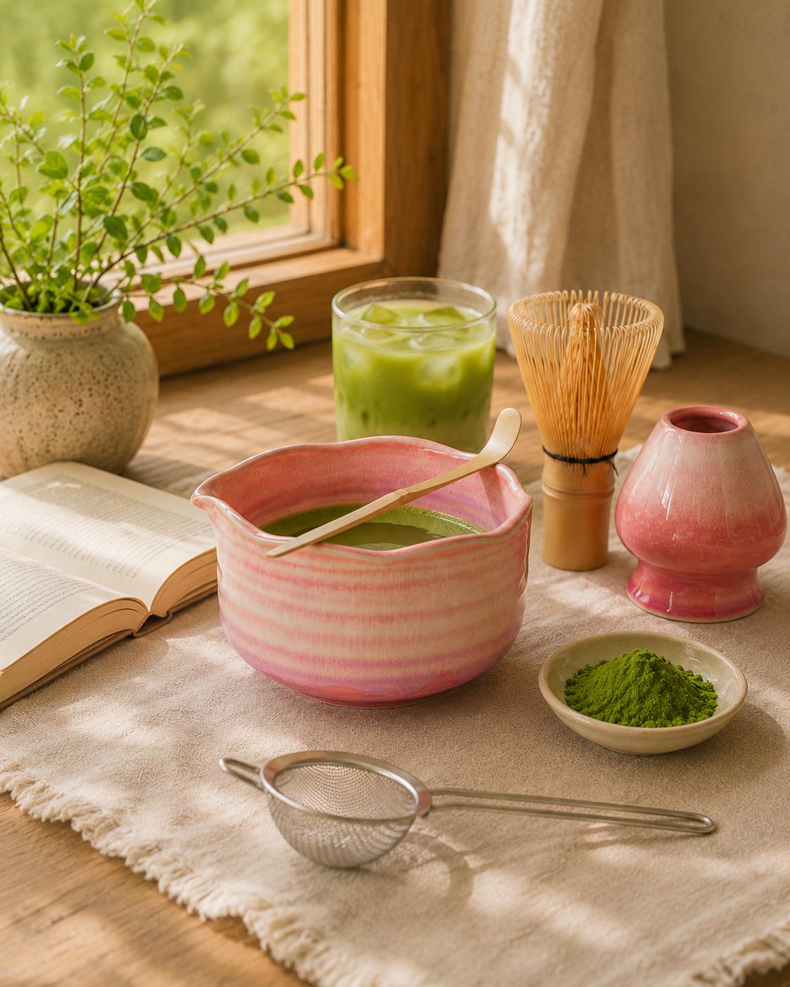 Lavender Fog Matcha Bowl Set product photo 4
