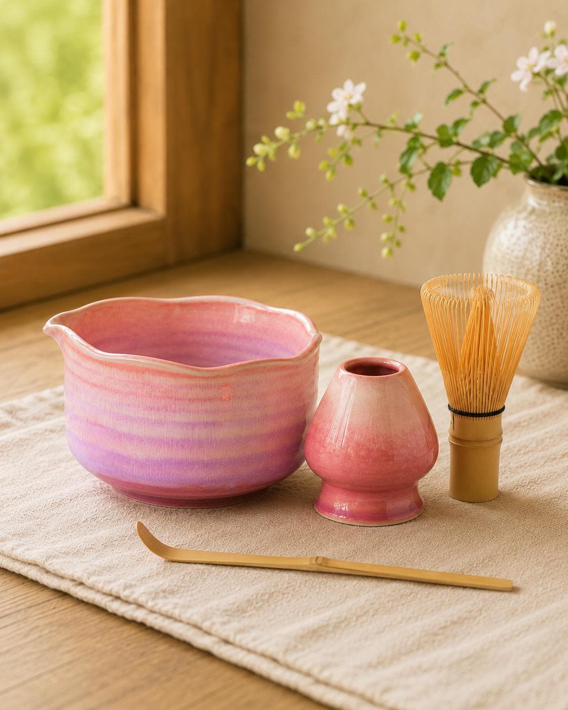 Lavender Fog Matcha Bowl Set product photo 8