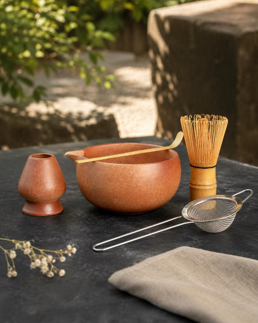 Earth Tone Matcha Bowl Set product photo 1