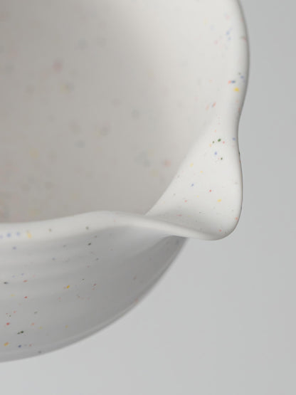 White Speckled Matcha Bowl Set product photo 6