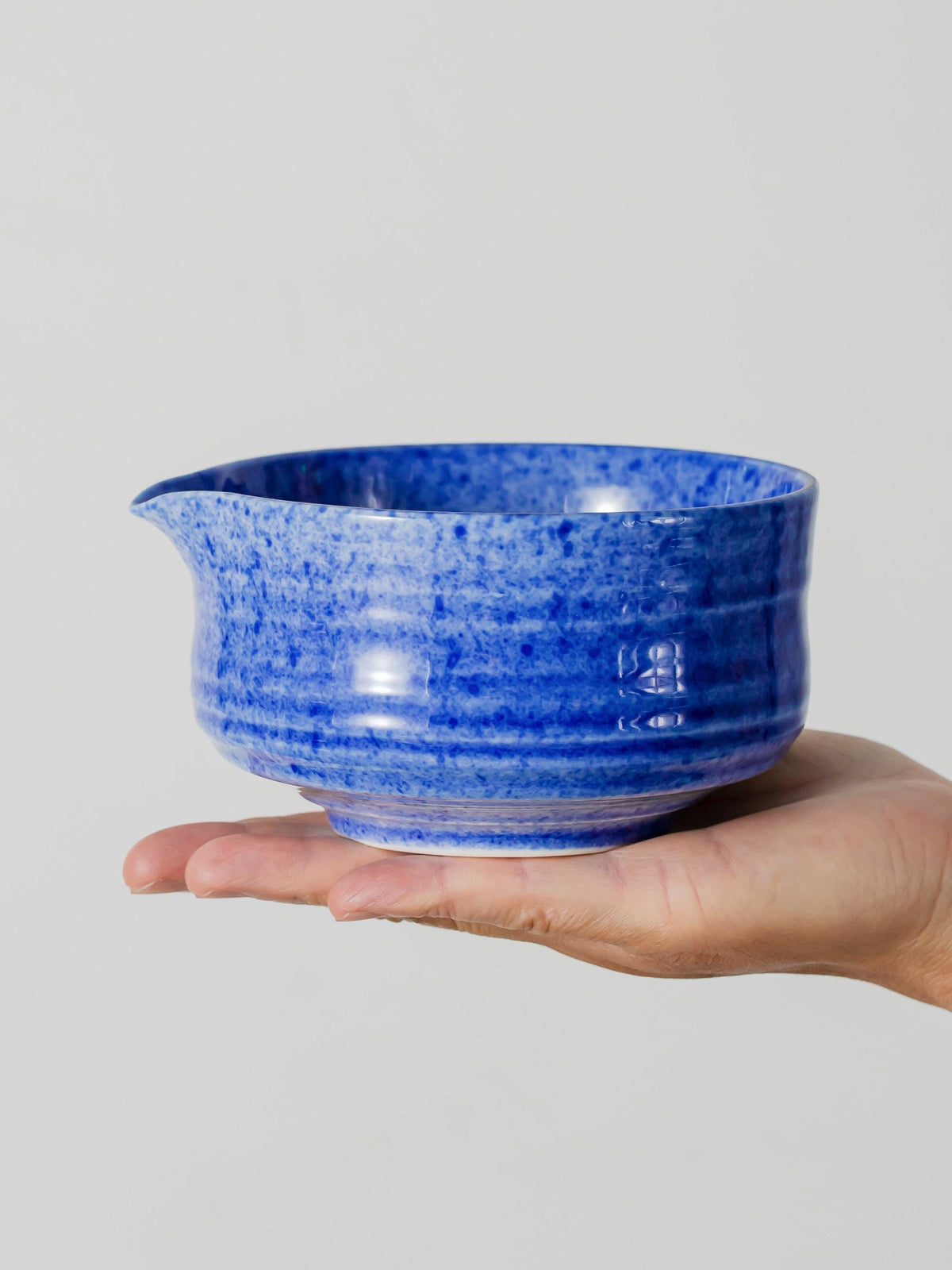 Ocean Blue Speckled Matcha Bowl Set product photo 8