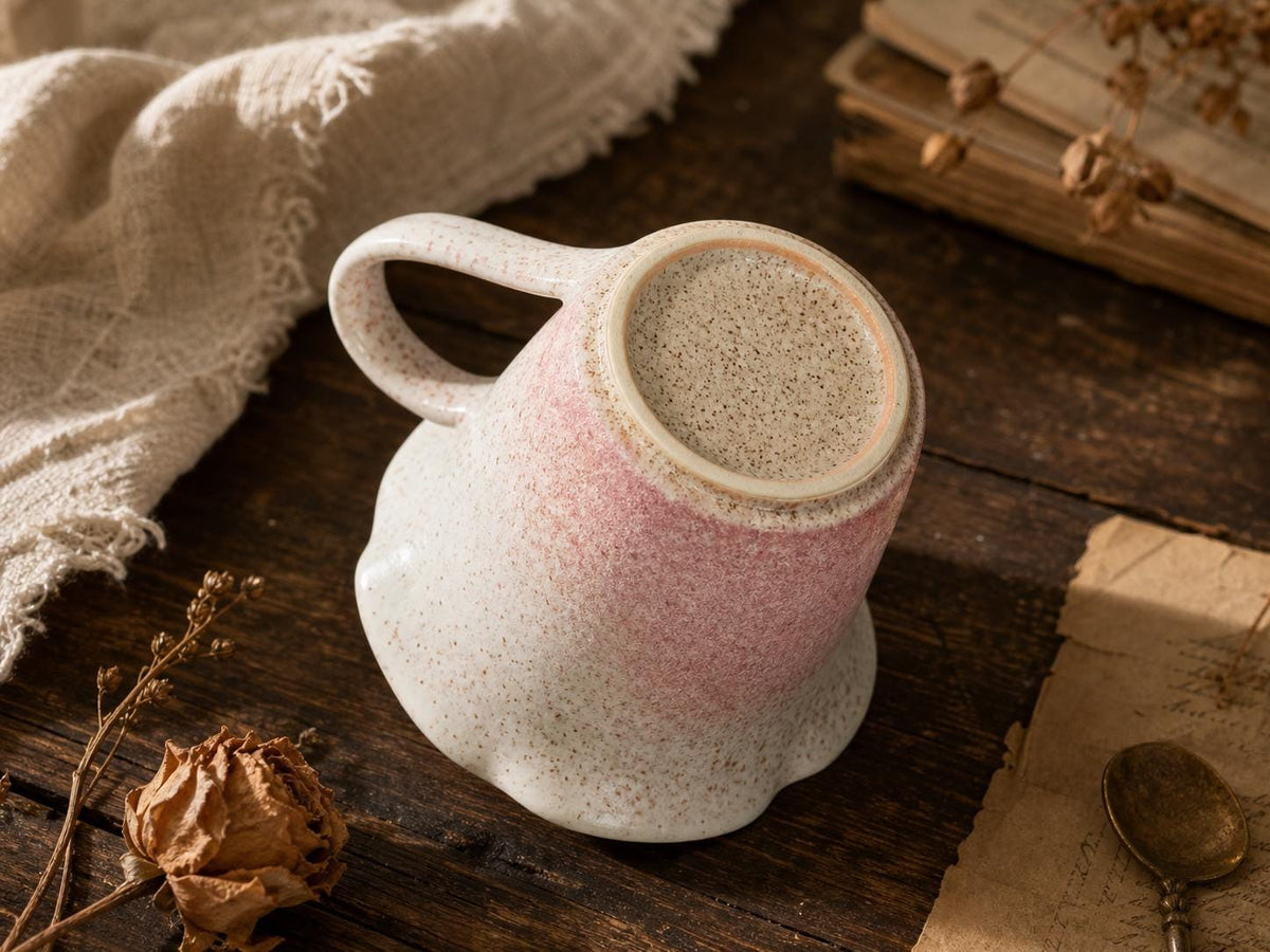Pink Ceramic Coffee Mug product photo 8