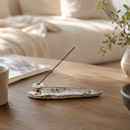 Ceramic Mushroom Incense Holder product photo 1