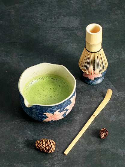 Blue Glaze Matcha Bowl Set product photo 1