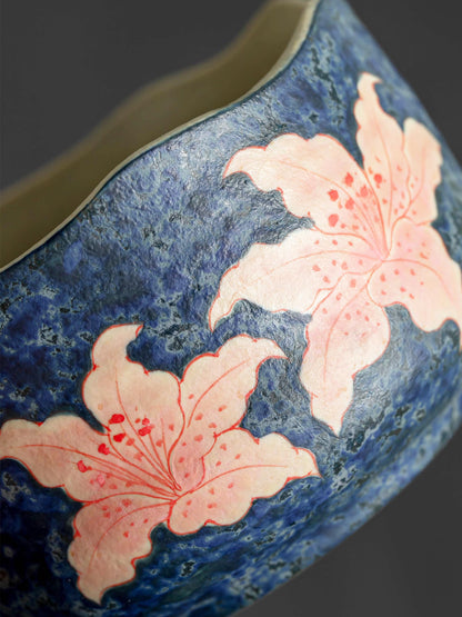 Blue Glaze Matcha Bowl Set product photo 7