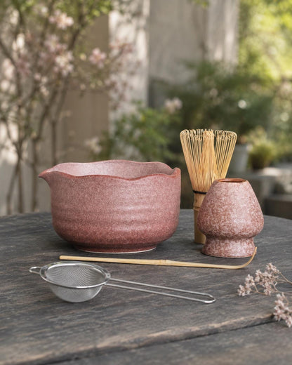 Floral Matcha Bowl Set product photo 8