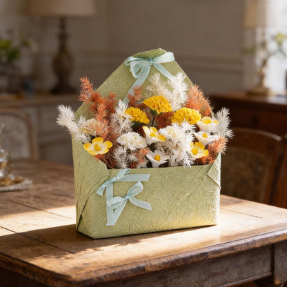 Handmade Ceramic Flower Envelope Bouquet product photo 8